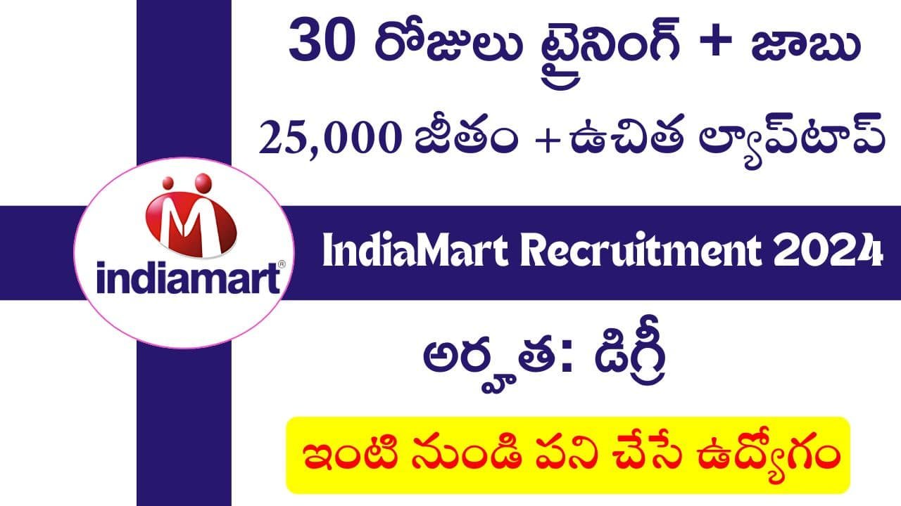 IndiaMart Recruitment 2024